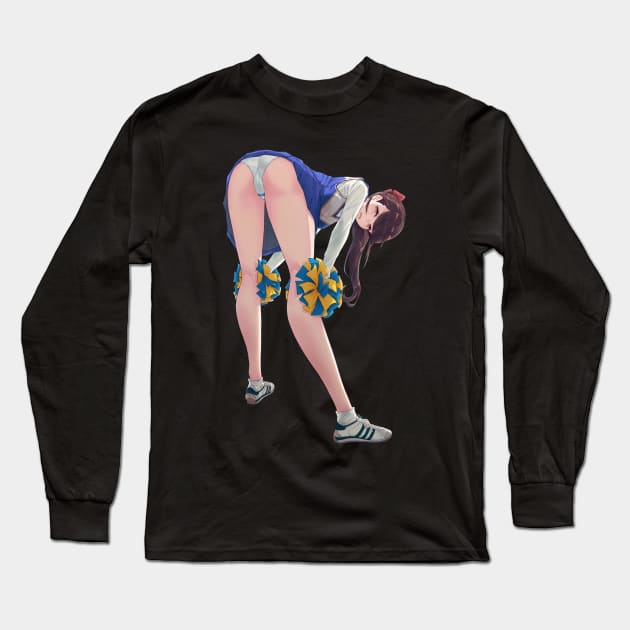 sexy anime girl Long Sleeve T-Shirt by Venandeu